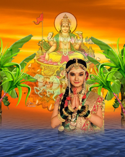 Chhath Puja CB Editing Girl Background images