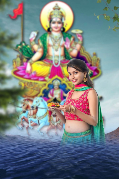 Chhath Puja Editing Background Download HD Picsart Cb