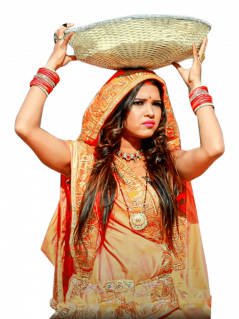 Chhath Puja Girl PNG Download Transparent Images for Free