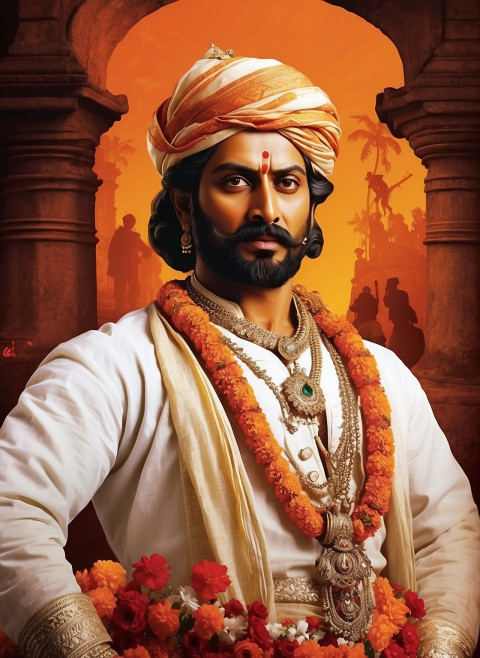 Chhatrapati Shivaji maharaj jayanti poster hd wallpaper free