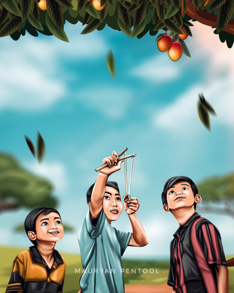 Childhood Wallpaper For Panting Artwork Pics