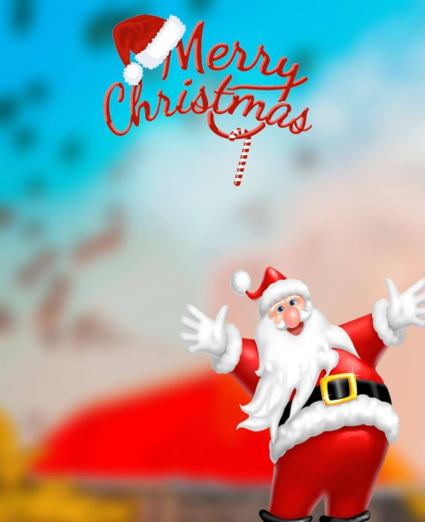 Christmas Editing Santa Claus Background Download Images