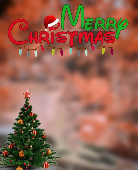 Christmas Tree Photo Editing Background Hd CB Images