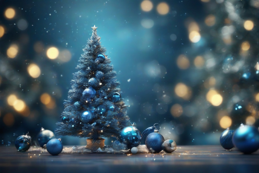 Christmas Tree With Ornaments Wallpapers Editing Background