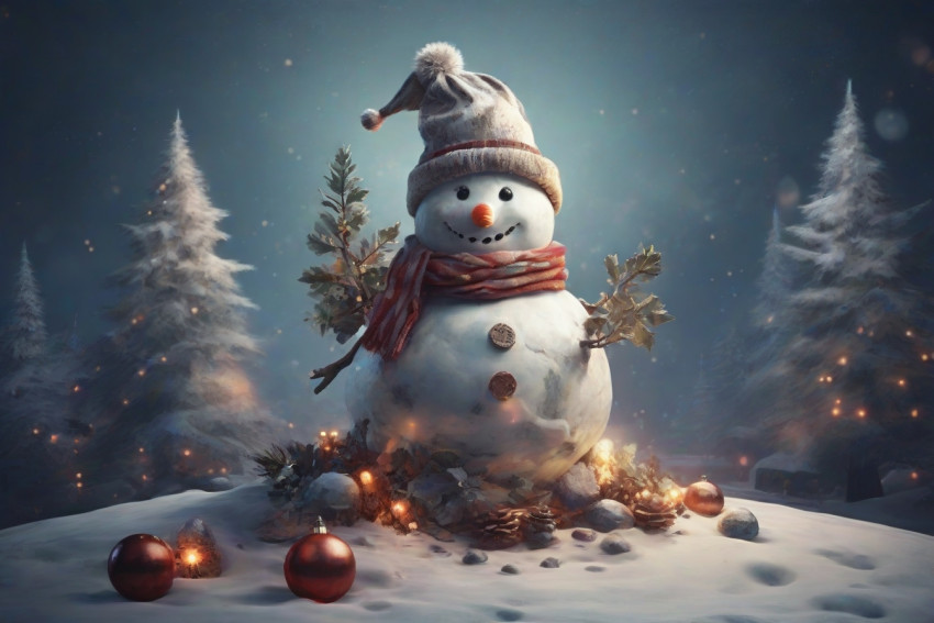 Christmas Wallpaper Snowman Wallpaper For Desktop Img
