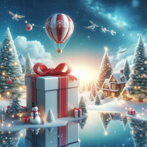 Christmas Winter Ice Image HD For Status Dp Wishes Photo