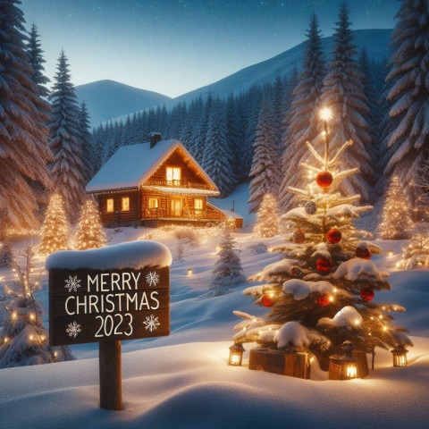 Christmas Winter Ice Image HD For Status Dp Wishes Photo Pic