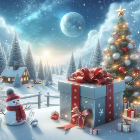 Christmas Winter Ice Image HD For Status Dp Wishes Photo Pics