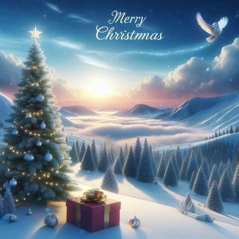 Christmas Wishes Images HD For Social Media Status Dp Photo