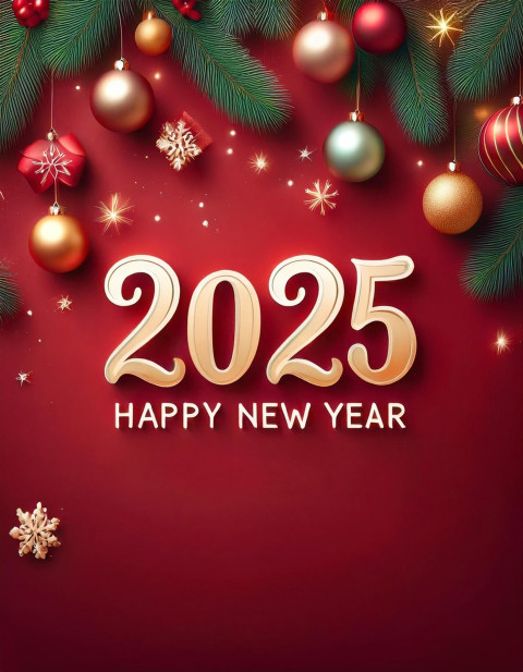 Classic Holiday Wishes 2025 Timeless New Year Card Pictures For Edit