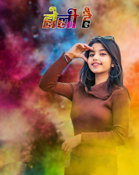 Colorful Happy Holi photo Editing Backgrounds  Free