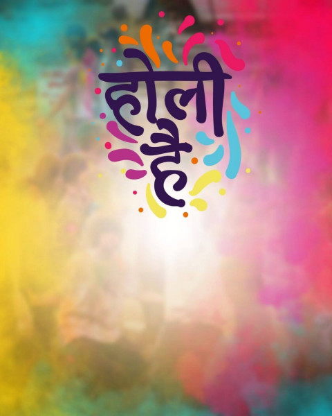 Colorful Holi Background For Editing CB Picsart Photo HD