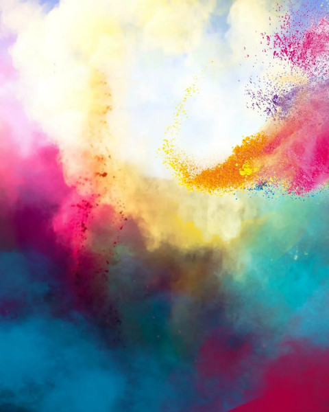 Colorful Holi Editing Free Smoke Background CB Images HD