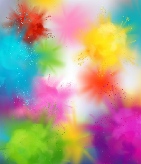 Colorful Holi Photo Editing CB Picsart Background Free