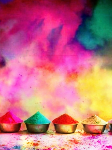 Colourful Holi Photo Editing Background