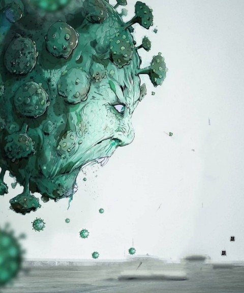 Corona Virus Picsart Background Full HD