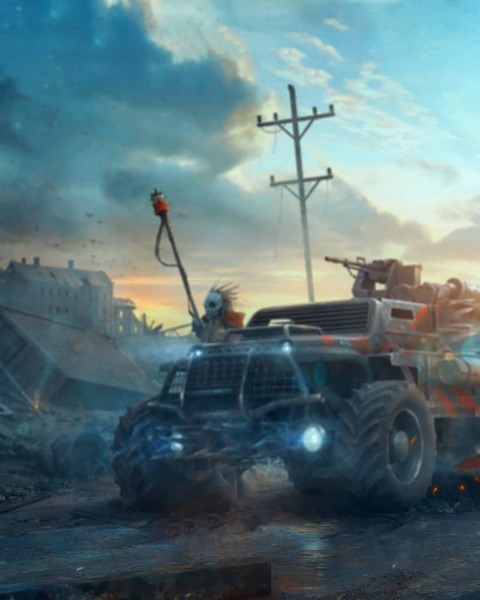 Creative Jeep Photo Editing Full HD Background
