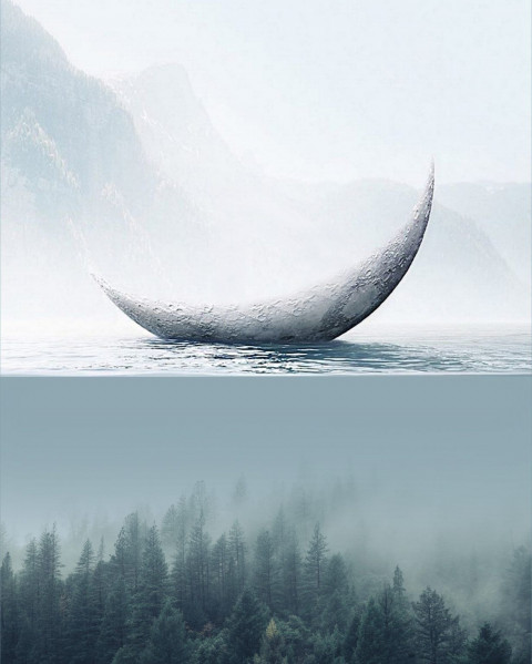 Creative Moon Picsart Background Full HD For Manipulation Editing