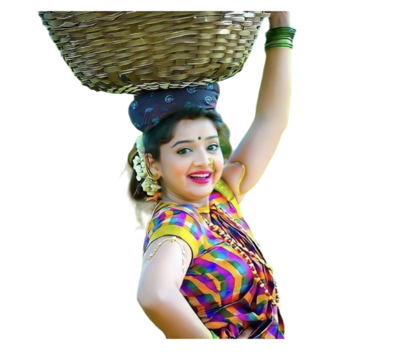 Deshi Girls With Basket Clipart Png Images HD Free Transparent Vector