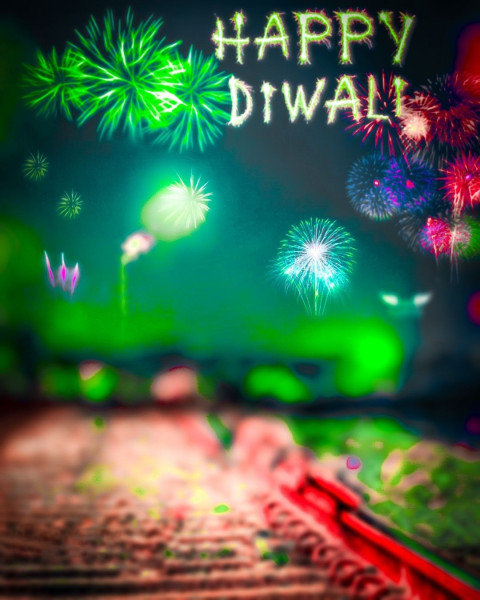 Diwali CB Firework Editing New PicsArt Background
