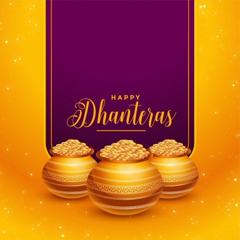 Diwali Dhanteras Wishes HD Background Free Images For Whatsapp Dp