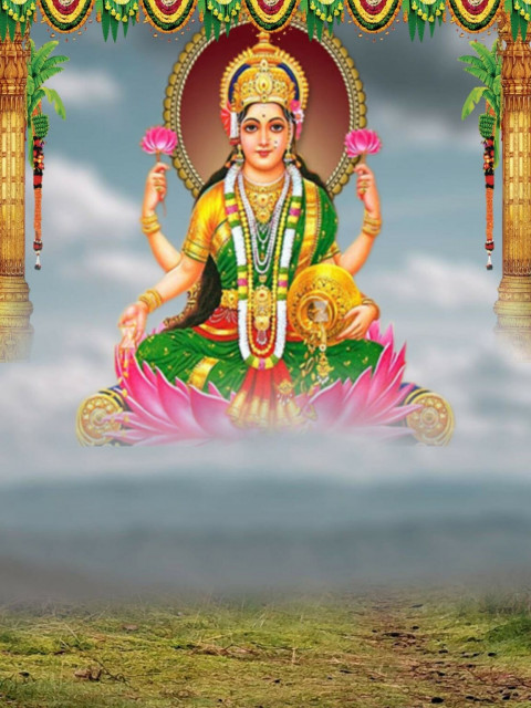 Diwali Mata Lakshmi Cb Editing Background