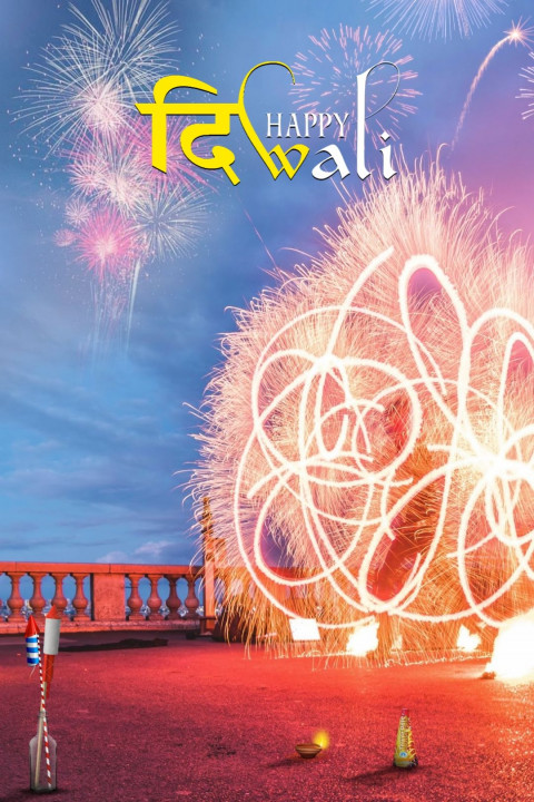 Diwali Photo Editing Background Full HD Download