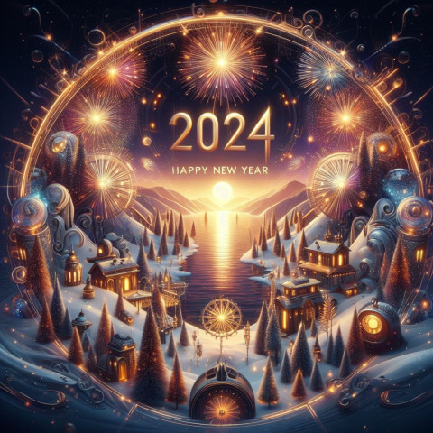 Download 2024 New Year Background For Whatsapp Dp Status