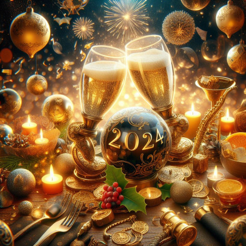 Download 2024 New Year Background For Whatsapp Dp Status