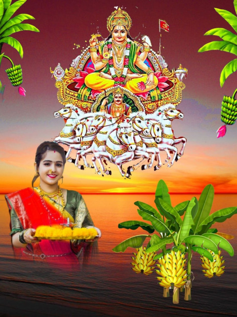 Download Chhath Puja Editing Background Full Stock New