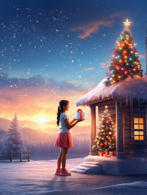 Download Free Merry Christmas CB Wallpaper For Editing Background