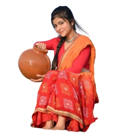 🔥Download Indian Girl Free Png With MAtka Vector Images HD | PngBackground