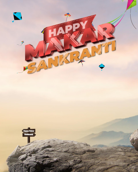 Download Makar Sankranti HD Background FOr CB Editing