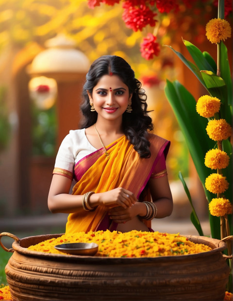 Download Pongal New Background For CB Photo Editing Images Img