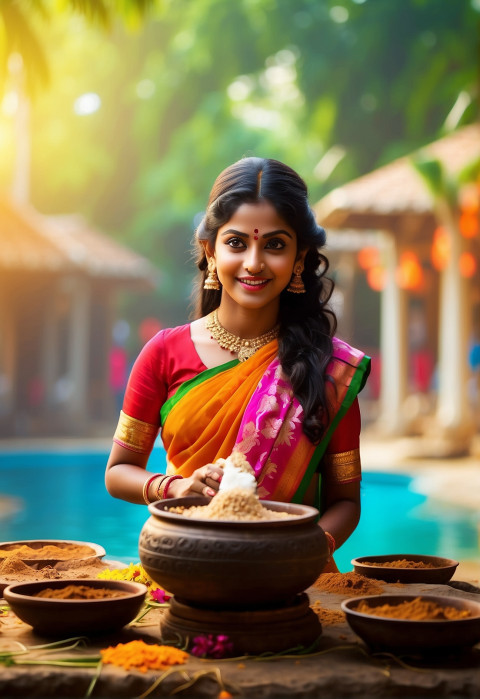 Download Pongal New Background For CB Photo Editing Images Royal