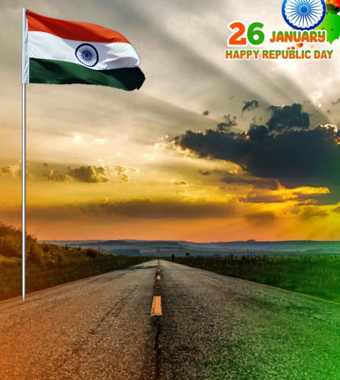Download Republic Day India Tiranga Background HD For CB Editing Images