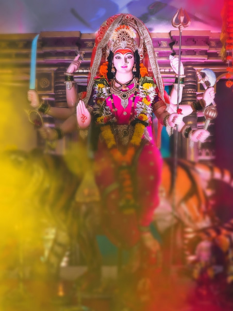 Durga Maa Photo Editing Background Downlaod For PicsArt Img