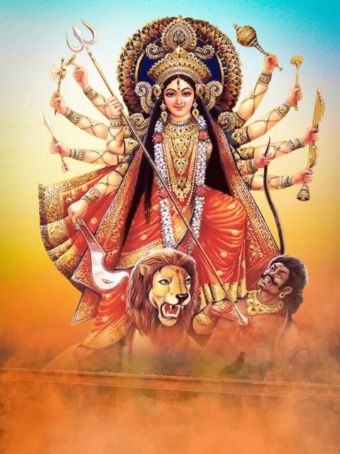 Durga Mata Editing Background Download