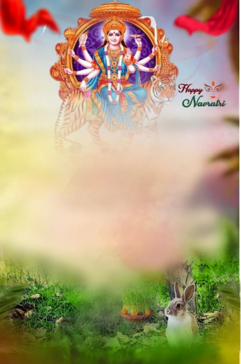 Durga Puja Background Images With Girl For CB Editing Free Pics