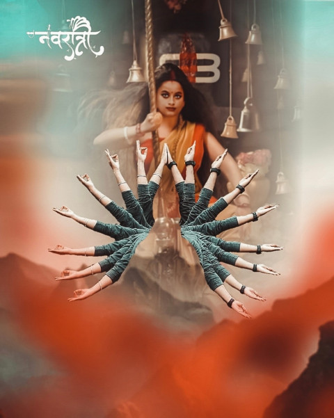 Durga Puja Editing New Background HD For Photoshop CB Image