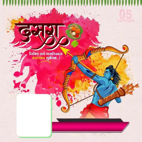 Dussehra Banner CB Editing Background Download DP