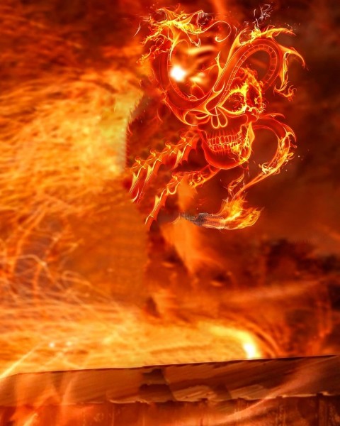Fire Concept Photo Editing Background Hd