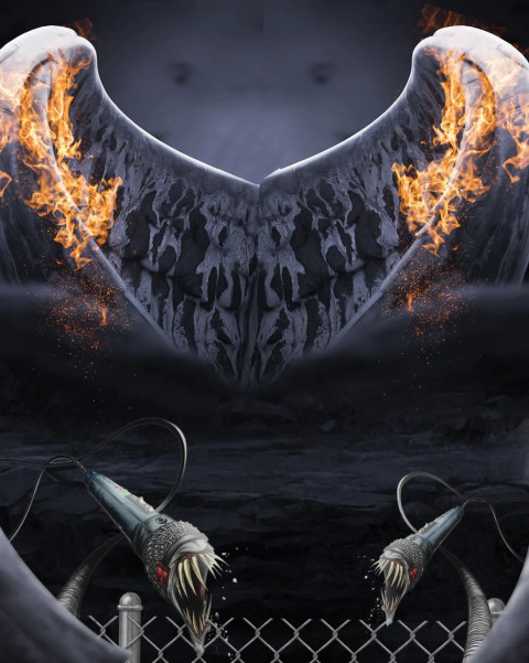Fire Wing Cb PicsArt Photo Editing Background Hd