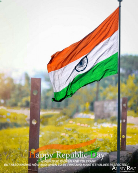 Flag 26 January Republic day Editing Background HD