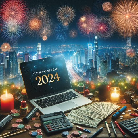 Free 2024 New Year Wishes Status Images Download Full HD