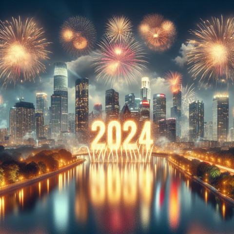 Free 2024 New Year Wishes Status Images Download Full HD