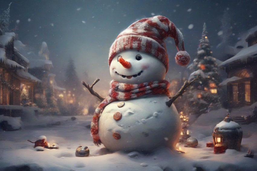 Free Christmas Wallpaper Snowman Wallpaper For Desktop
