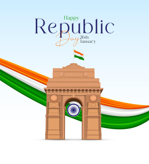 Free Creative Republic Day Poster Free Background