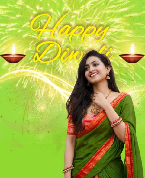 Free Diwali special Editing Background With Girl Full HD