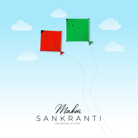 Free Download Happy Makar Sankranti Traditional Poster